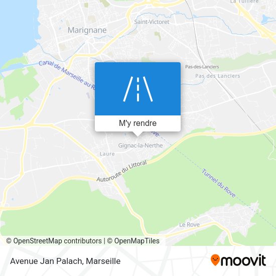 Avenue Jan Palach plan