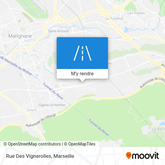 Rue Des Vignerolles plan