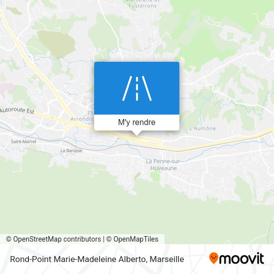 Rond-Point Marie-Madeleine Alberto plan