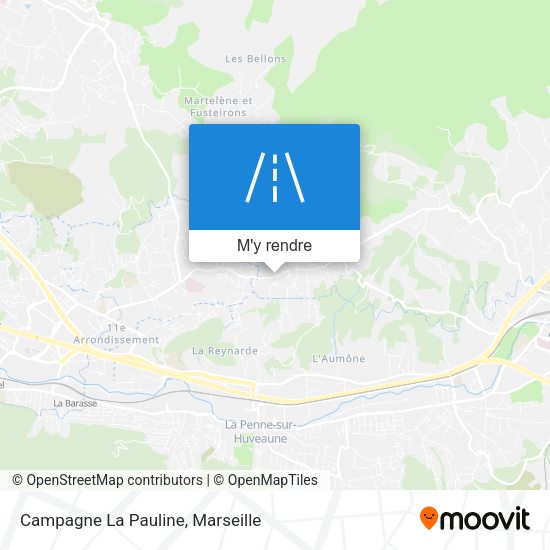 Campagne La Pauline plan