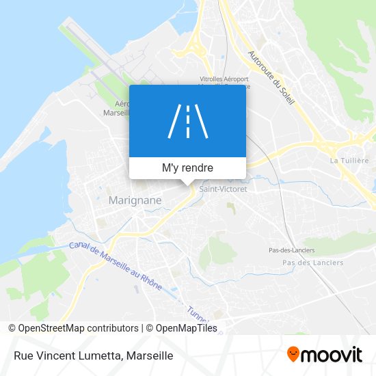Rue Vincent Lumetta plan