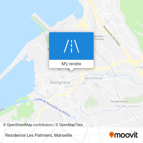 Résidence Les Palmiers plan