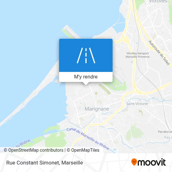 Rue Constant Simonet plan