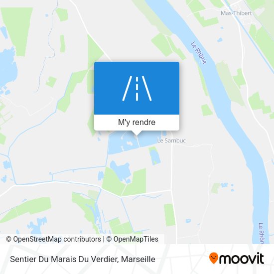 Sentier Du Marais Du Verdier plan