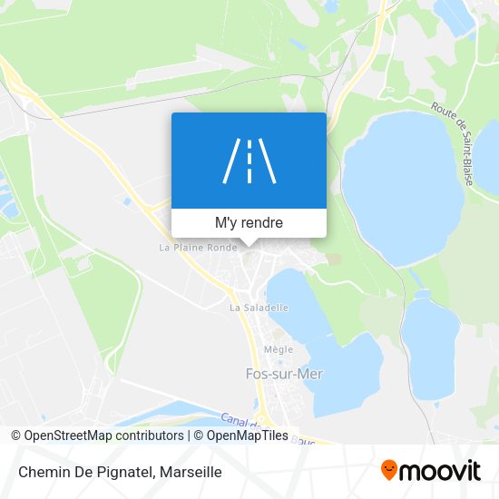 Chemin De Pignatel plan
