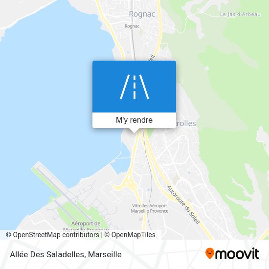 Allée Des Saladelles plan
