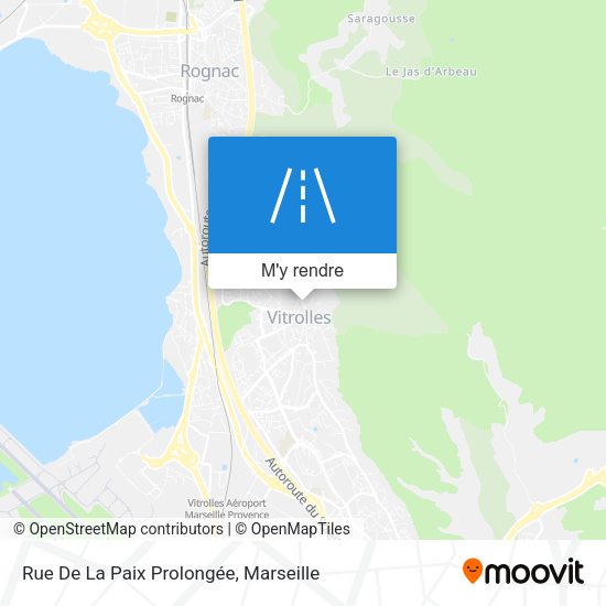 Rue De La Paix Prolongée plan