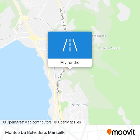 Montée Du Belvédère plan