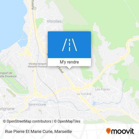 Rue Pierre Et Marie Curie plan