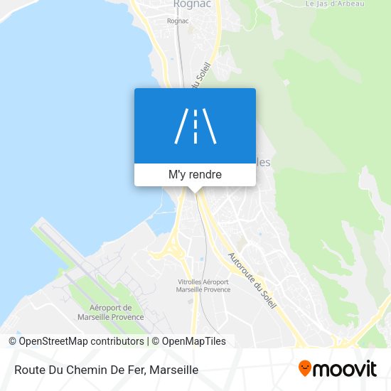 Route Du Chemin De Fer plan