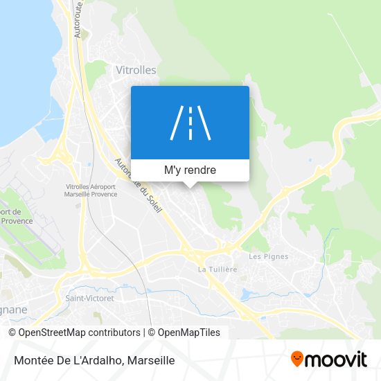 Montée De L'Ardalho plan