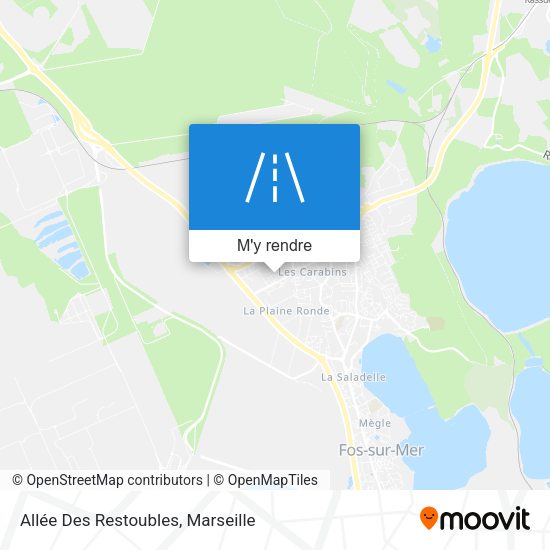 Allée Des Restoubles plan