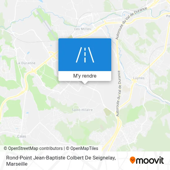 Rond-Point Jean-Baptiste Colbert De Seignelay plan