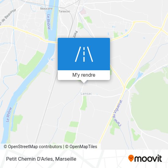 Petit Chemin D'Arles plan