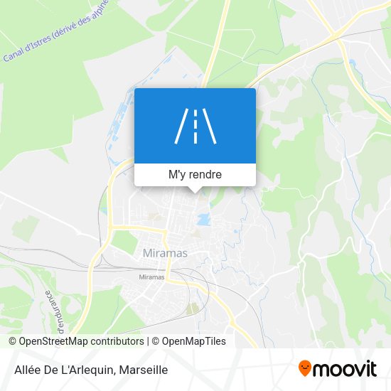 Allée De L'Arlequin plan