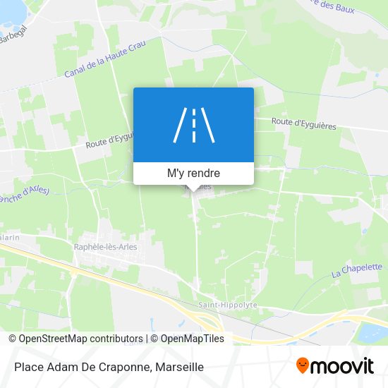 Place Adam De Craponne plan