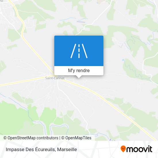 Impasse Des Écureuils plan