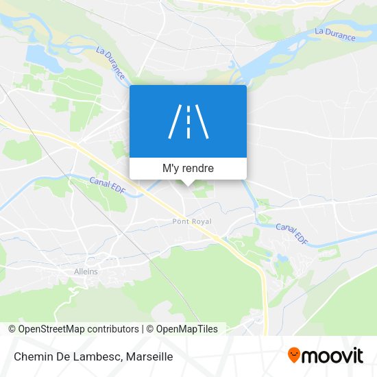Chemin De Lambesc plan