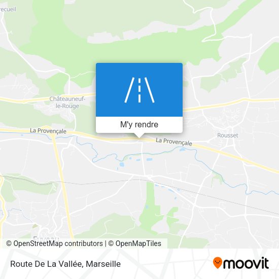 Route De La Vallée plan
