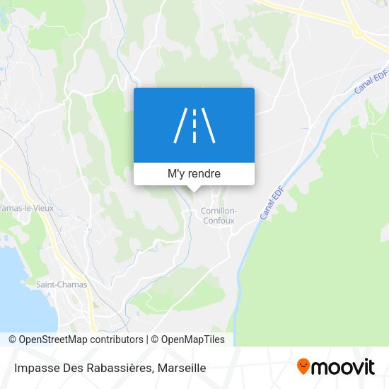 Impasse Des Rabassières plan