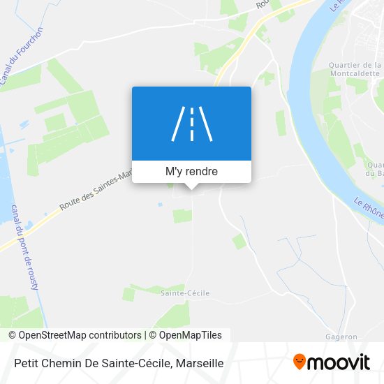 Petit Chemin De Sainte-Cécile plan