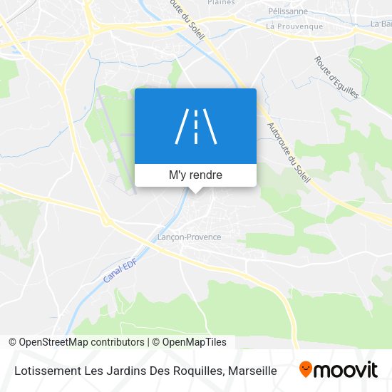 Lotissement Les Jardins Des Roquilles plan