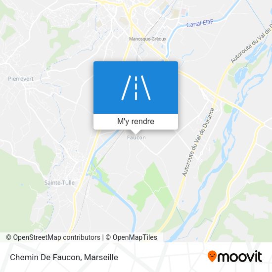 Chemin De Faucon plan