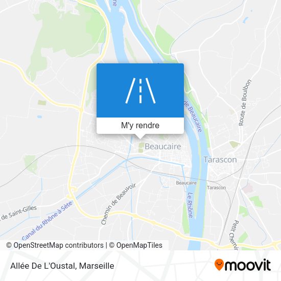 Allée De L'Oustal plan