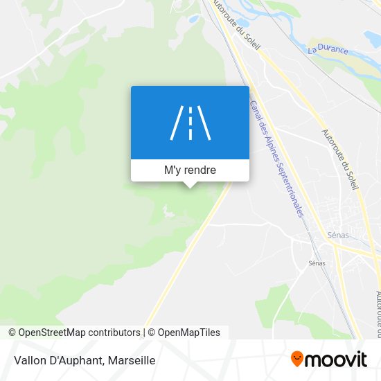 Vallon D'Auphant plan