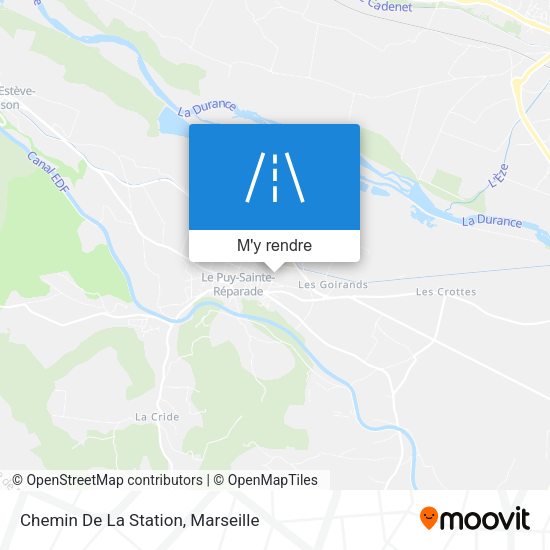 Chemin De La Station plan
