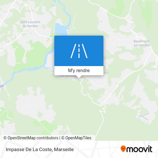 Impasse De La Coste plan