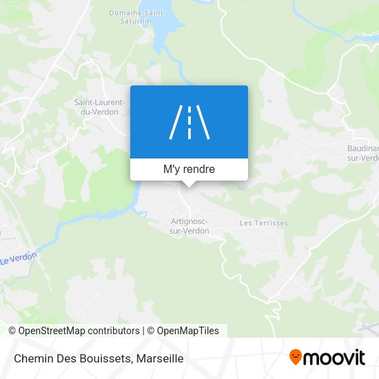 Chemin Des Bouissets plan