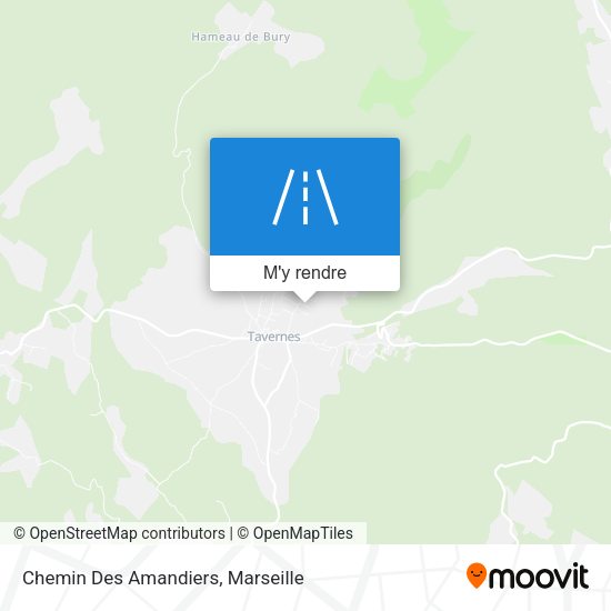 Chemin Des Amandiers plan