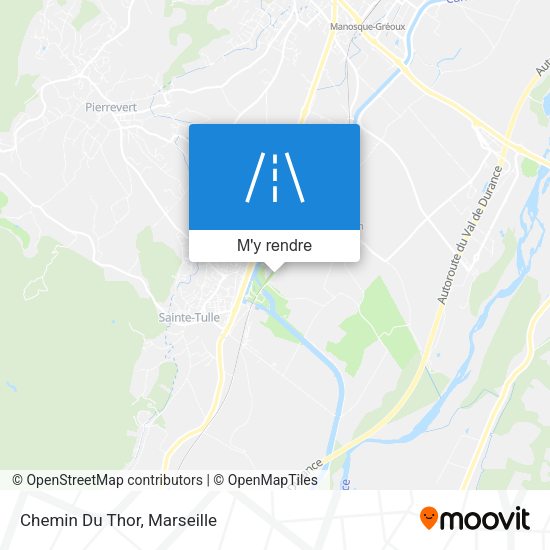 Chemin Du Thor plan