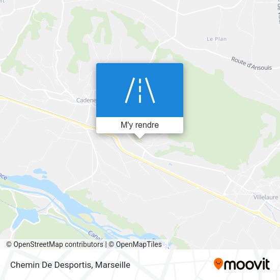 Chemin De Desportis plan