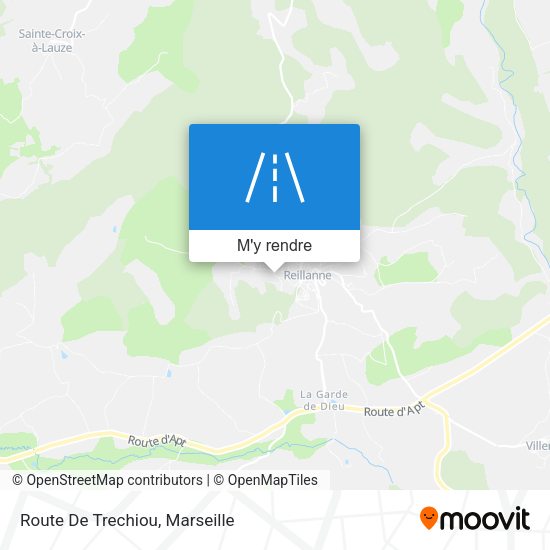Route De Trechiou plan