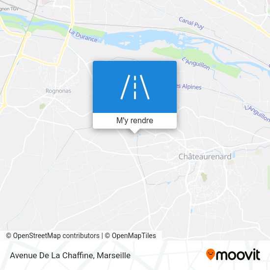Avenue De La Chaffine plan