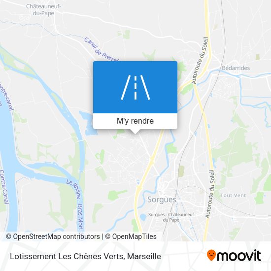 Lotissement Les Chênes Verts plan