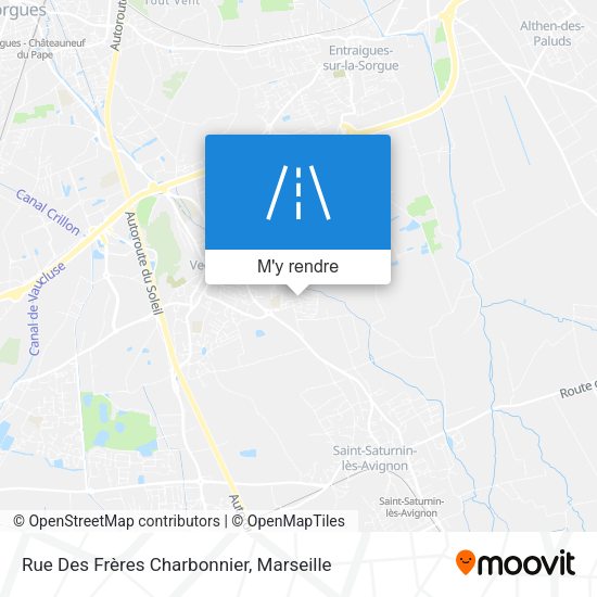 Rue Des Frères Charbonnier plan