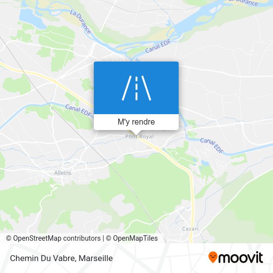 Chemin Du Vabre plan