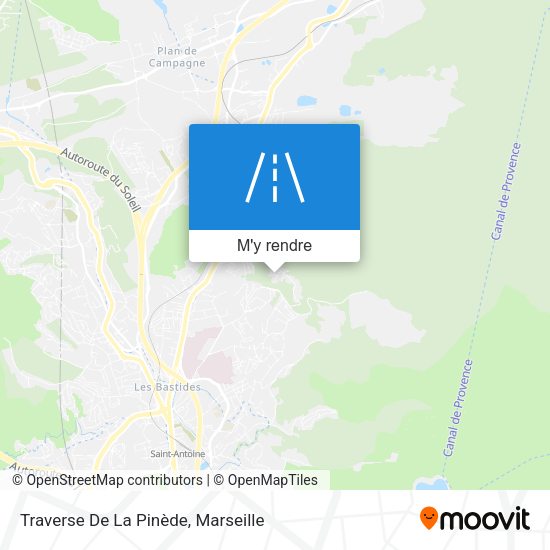 Traverse De La Pinède plan