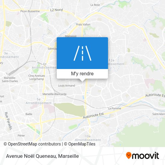 Avenue Noël Queneau plan