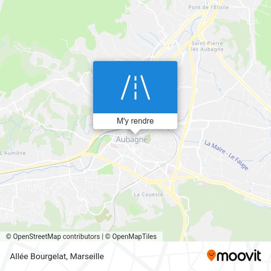 Allée Bourgelat plan