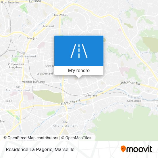 Résidence La Pagerie plan