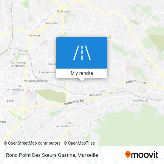 Rond-Point Des Sœurs Gastine plan