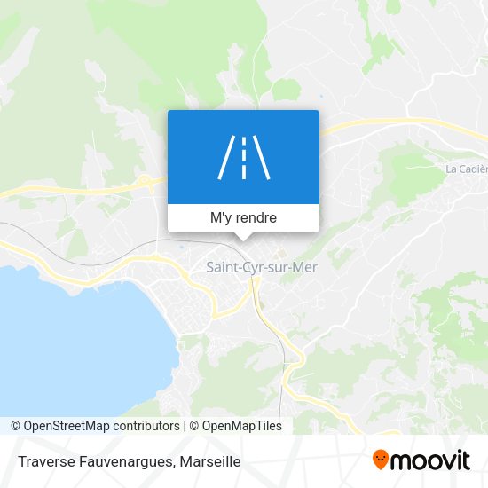 Traverse Fauvenargues plan