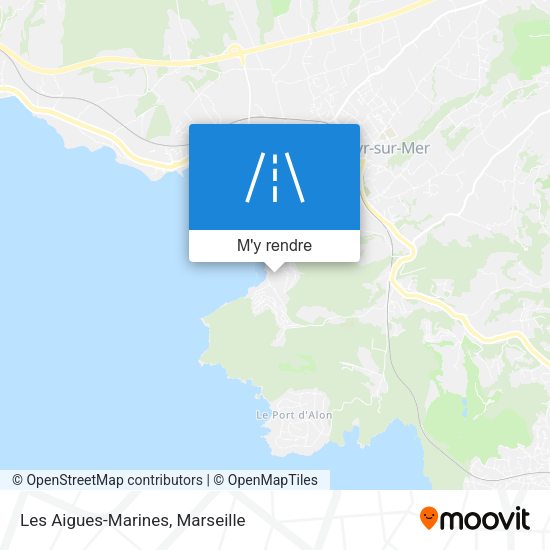 Les Aigues-Marines plan