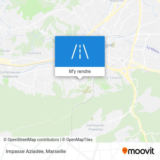 Impasse Aziadée plan