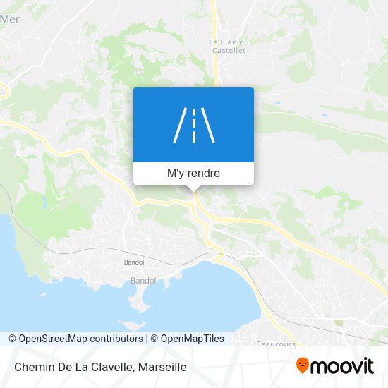 Chemin De La Clavelle plan