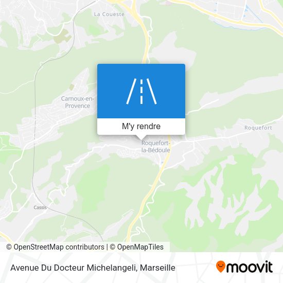 Avenue Du Docteur Michelangeli plan